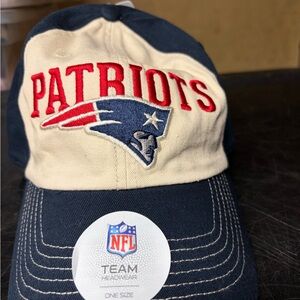 NFL Branded Baseball Cap - Navy Blue NWT New England Patriots